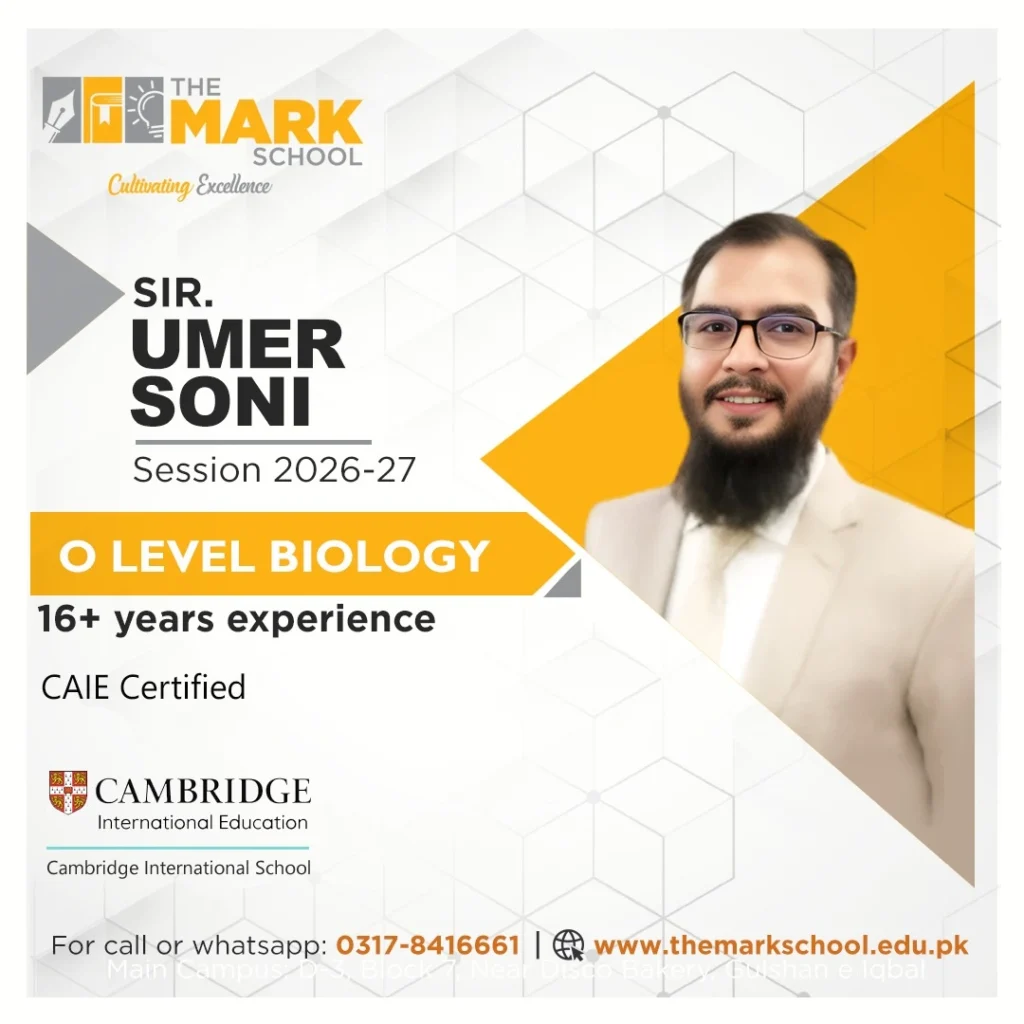 o levels teacher sir umer soni